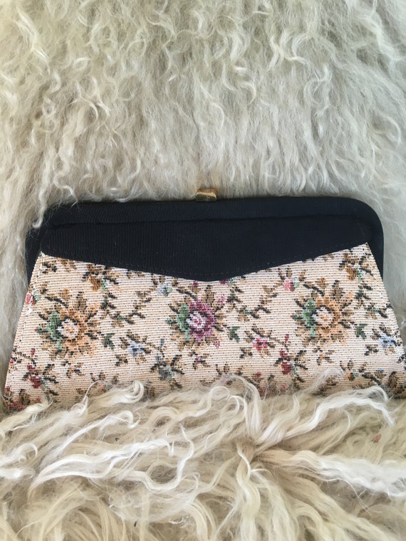 Vintage Unique 1950's Convertible Clutch Bag - Tap