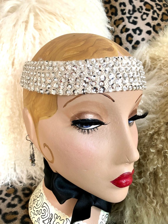 1940s Thirkell of Old Bond Street Silver Sequin He