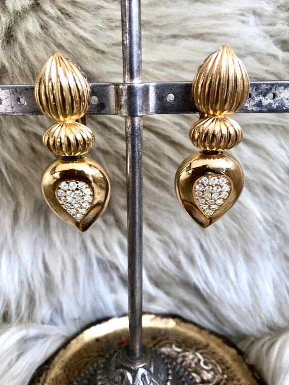 Dangle clip deals earrings