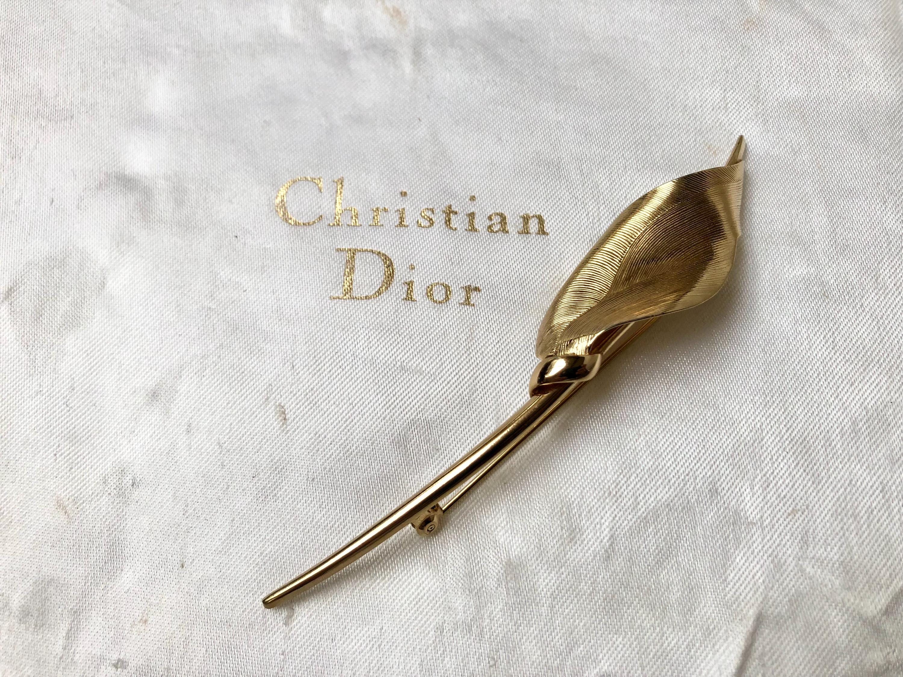 1970年代 クリスチャン・ディオール ヴィンテージ ゴールドメッキ