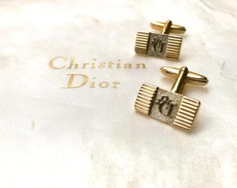 Dior ネックレス イヤリング セット ヴィンテージ CD ロゴ　付属品あり Christian Dior】ヴィンテージ クリスチャン・ディオール CDロゴ