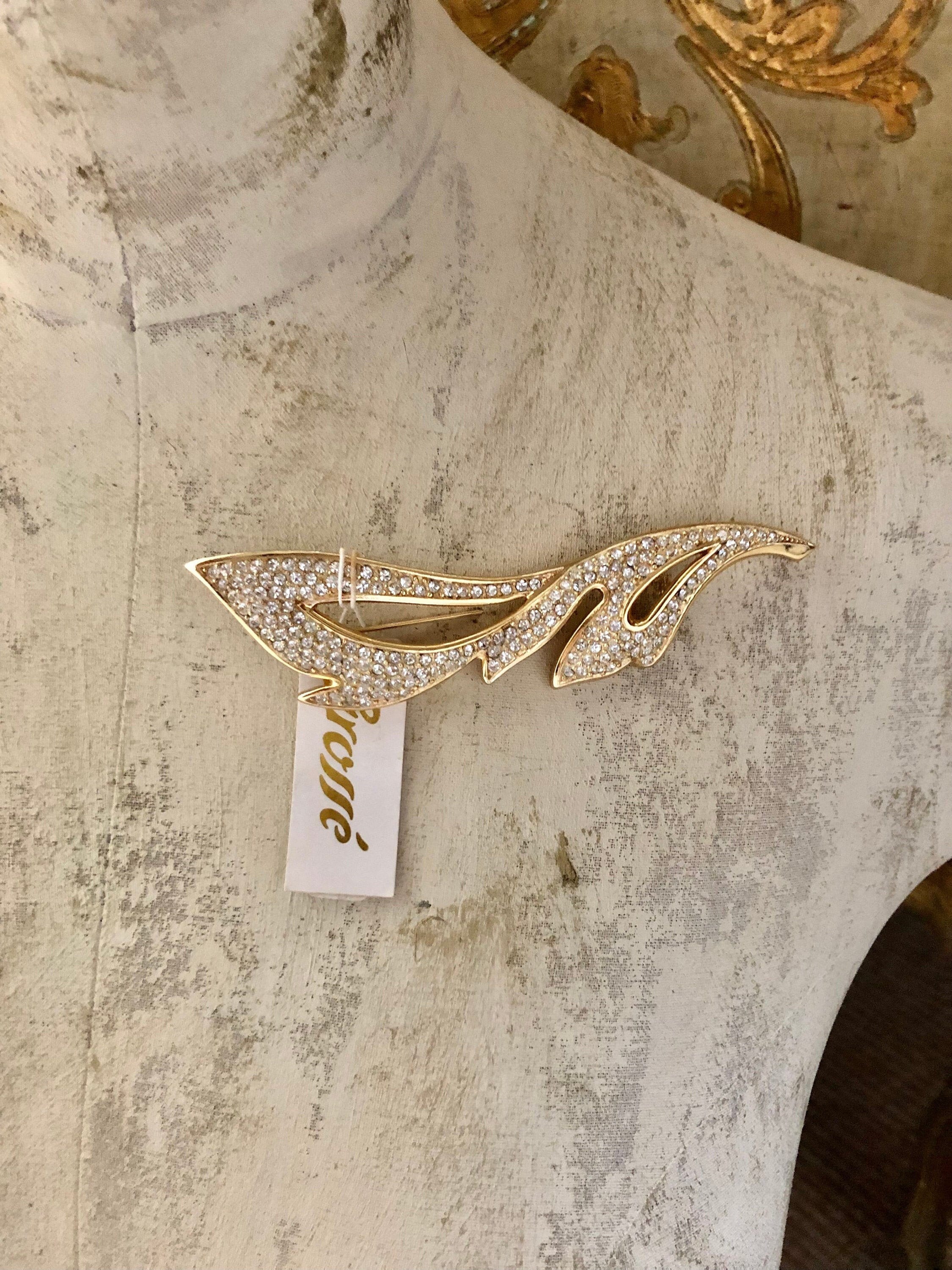 Vintage Grossé Large Brooch With Tags and Box - Etsy