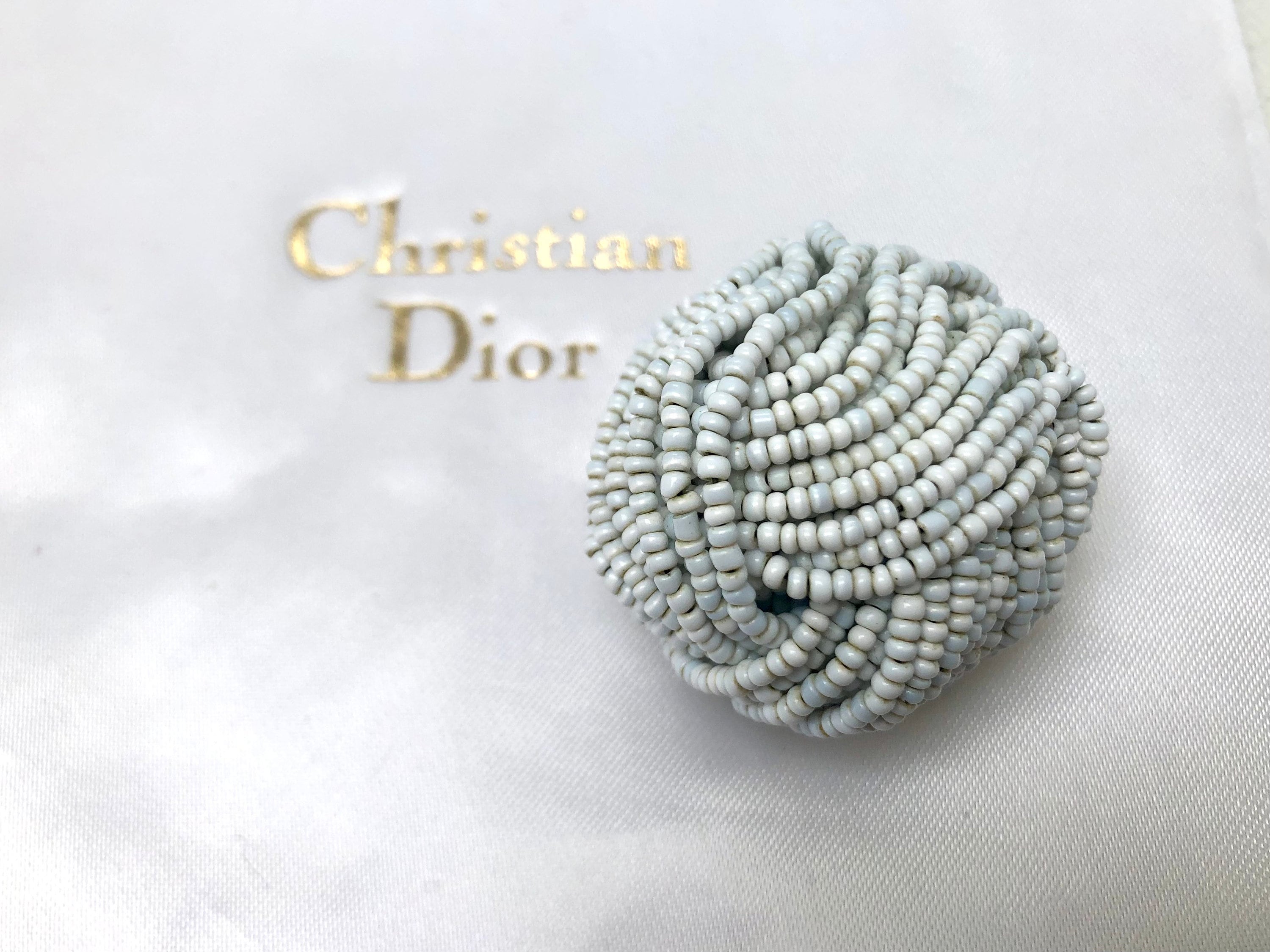 Christian Dior 1970年ドイツ製ブローチ Dior GERMANY クリスチャンディオール サークルブローチ
