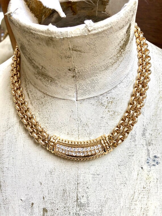 Dior necklace etsy deals