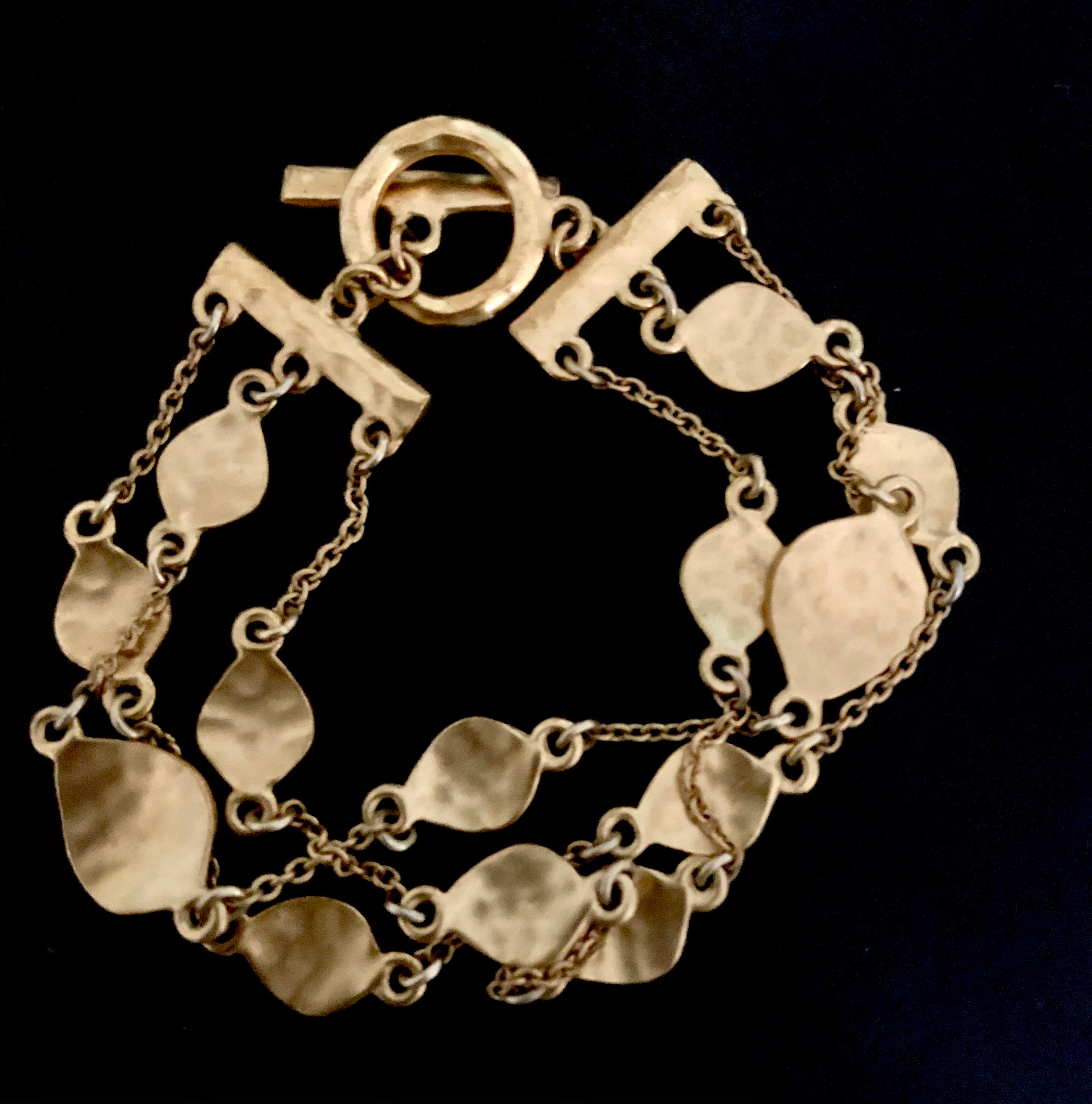 Vintage Ralph Lauren Goldtone Bracelet | Etsy