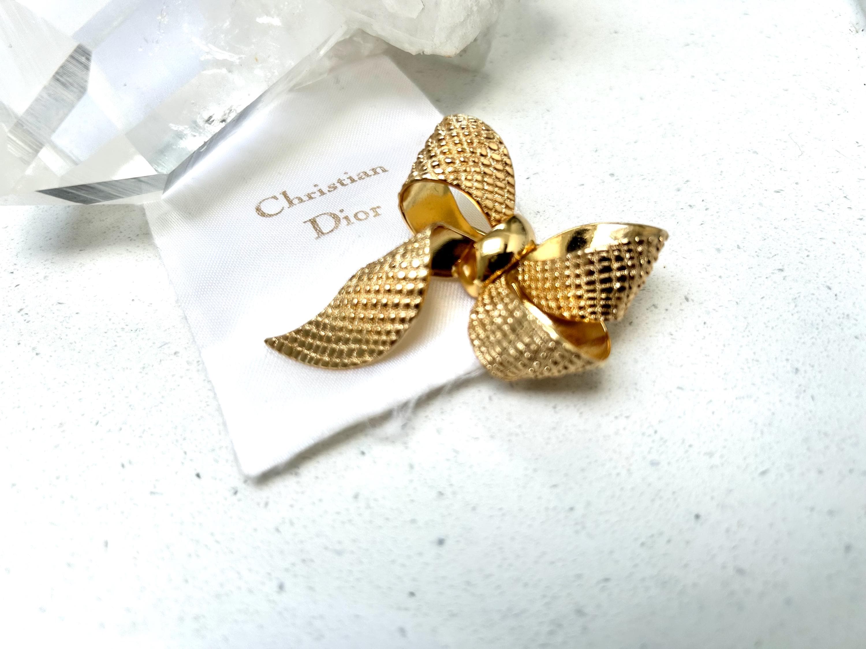 Vintage Brooch Dior - Etsy