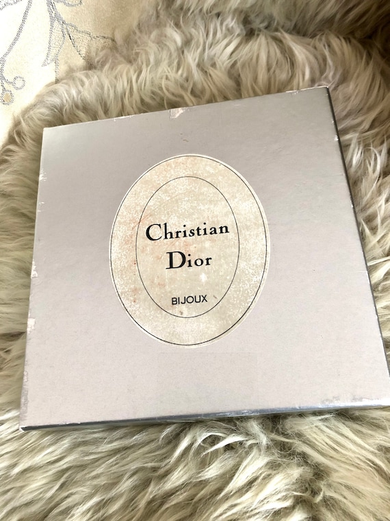 Vintage Christian Dior Rhinestone Collar Necklace With CD Vintage Christian Dior Rhinestone Collar Necklace With CD