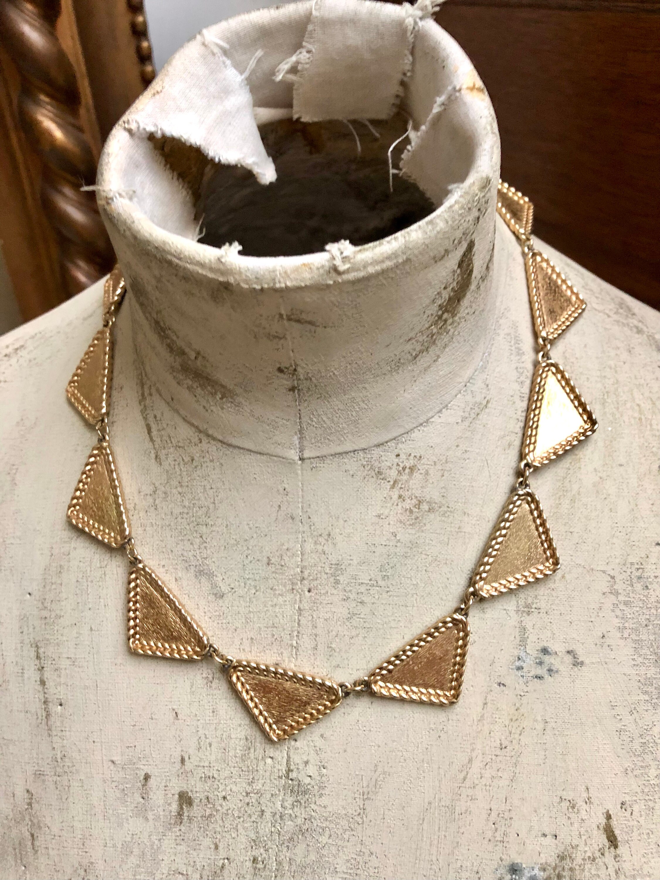 Vintage Christian Dior Art Deco Style Designer Necklace C1990s - Etsy