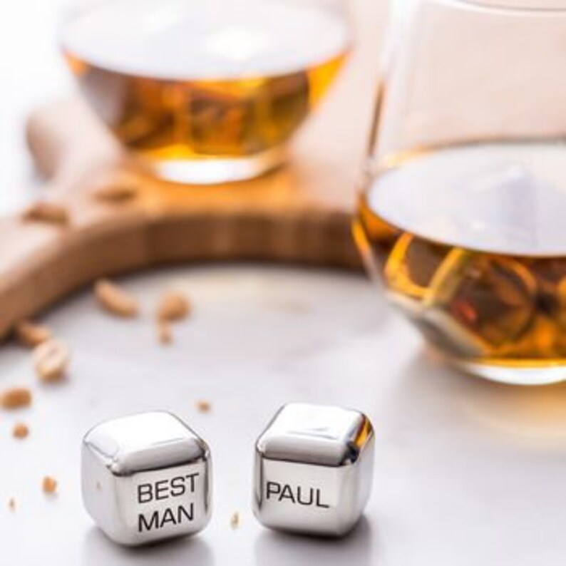 Stainless Steel Ice Cubes Wedding Party Gifts Bridesmaids Etsy UK