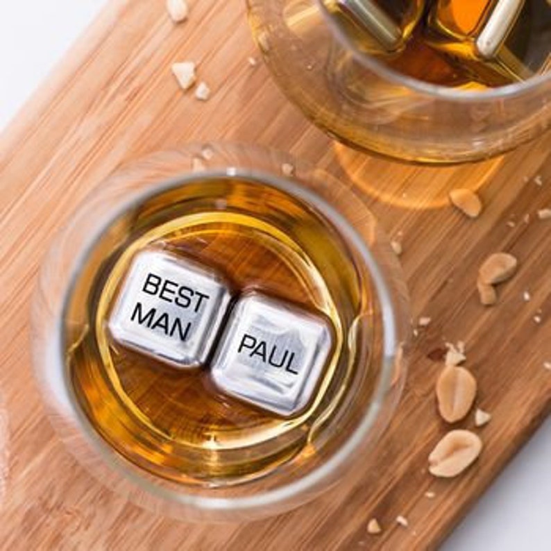 Stainless Steel Ice Cubes Wedding Party Gifts Bridesmaids Etsy UK