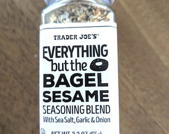 Trader Joe's Joes Everything But The Bagel Sesame Seasoning Blend 2.3oz-65g Jar