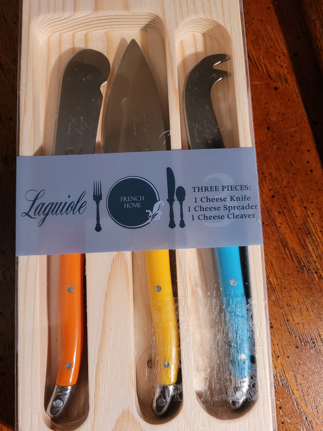 French Home Laguiole Cheese Knife and Spreader Set of 3 Etsy