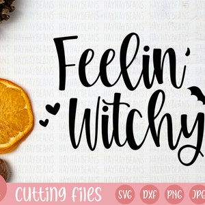 feelin witchy svg halloween svg fall svg fall svg file witch svg cricut halloween happy halloween dxf png jpg eps witchy svg image 3