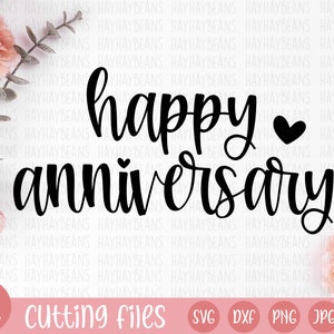 glücklich Jubiläum Svg | Jahrestag Svg | herr und mrs svg | svg für cricut | Silhouette | Sie und ich svg | Hochzeitstag svg