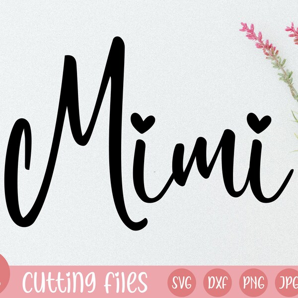 Mimi Svg - Etsy
