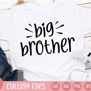 grote broer-svg | Big bro-svg | cricut gesneden bestanden | silhouetcamee | babykleding ontwerpen | Svg, png, jpg, dxf, eps | babyjongen-svg
