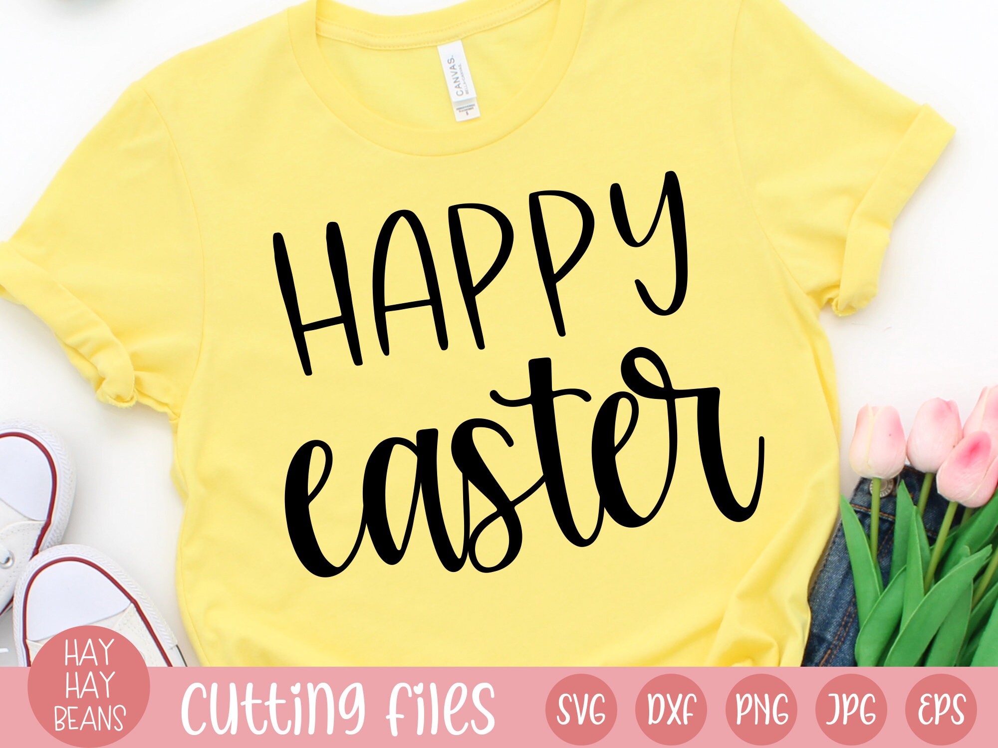 Happy Easter Svg Easter Cut File Cricut Files Silhouette - Etsy
