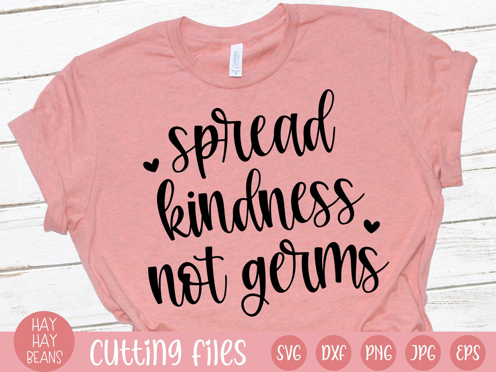 Spread kindness not germs SVG file wash your hands svg Etsy