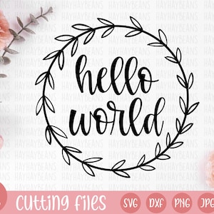 hello world svg | noworodek svg | niemowlę svg | jestem tu nowy svg | nowe dziecko svg | nowy w ekipie svg | pliki svg dla cricut | niemowlę svg