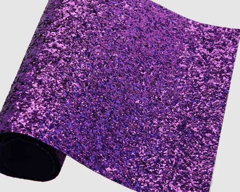 Premium Chunky Glitter Fabric for Crafts and Bows Etsy