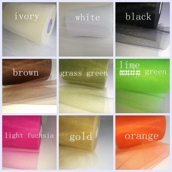 Glitter Sparkly Sequin Enhanced Soft Tulle 6 /" Wide Fabric UK Seller