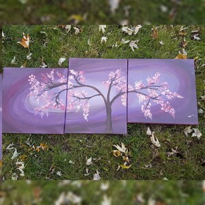3 panel blossom