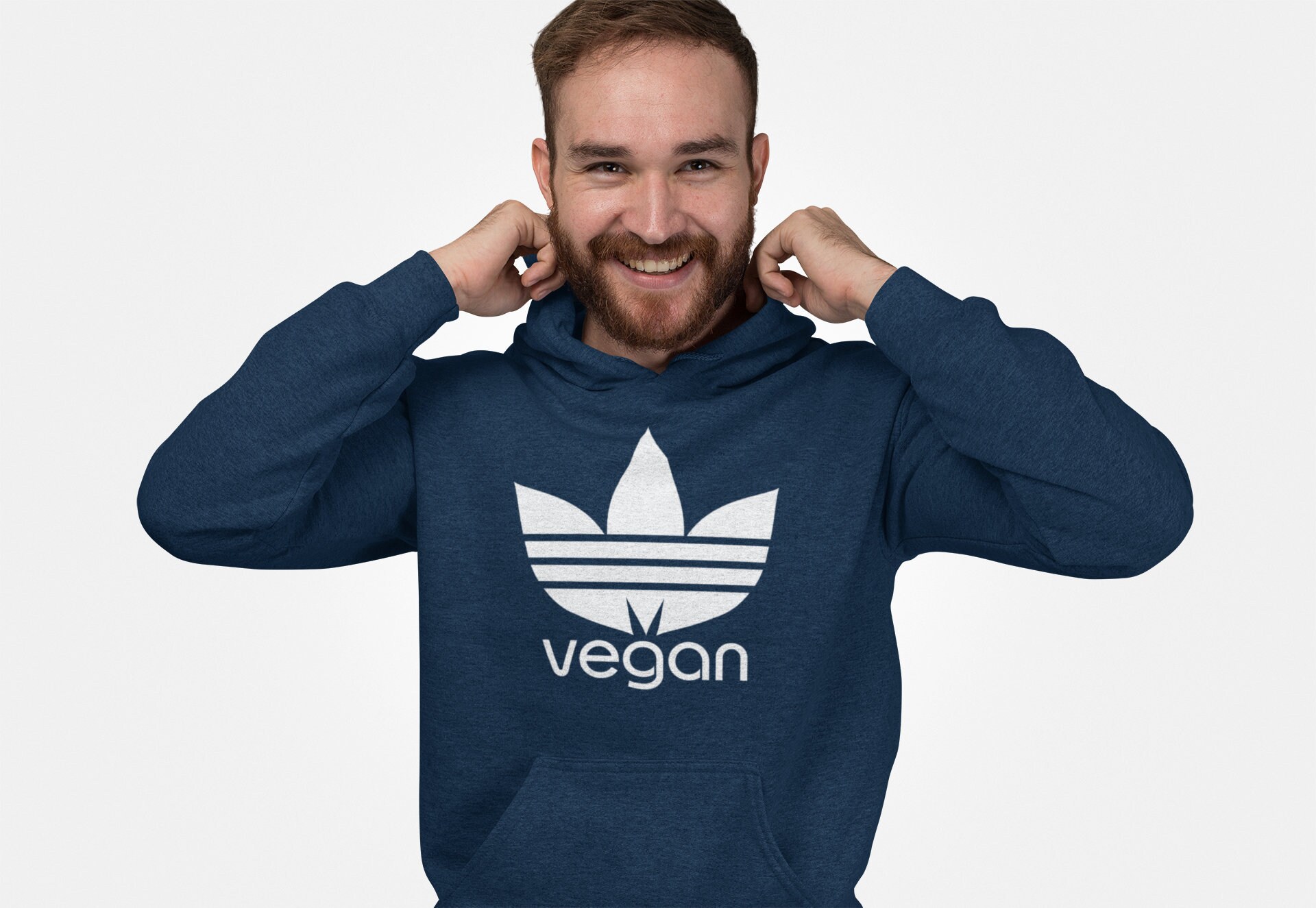 Image of Unique Vegan Hoodie | Gift For Men Animal Rights Shirt Sweatshirt Environmental Christmas