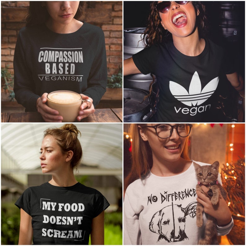 Vegan hoodie vegan sweatshirt Vegan shirt vegan clothing vegan gift friends not food vegetarian t shirt