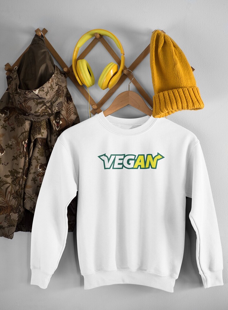 Vegan Christmas Gift Vegan Gift For Women Animal Rights Shirt Environmental Shirt Unique Vegan Sweatshirt Vegan Hoodie