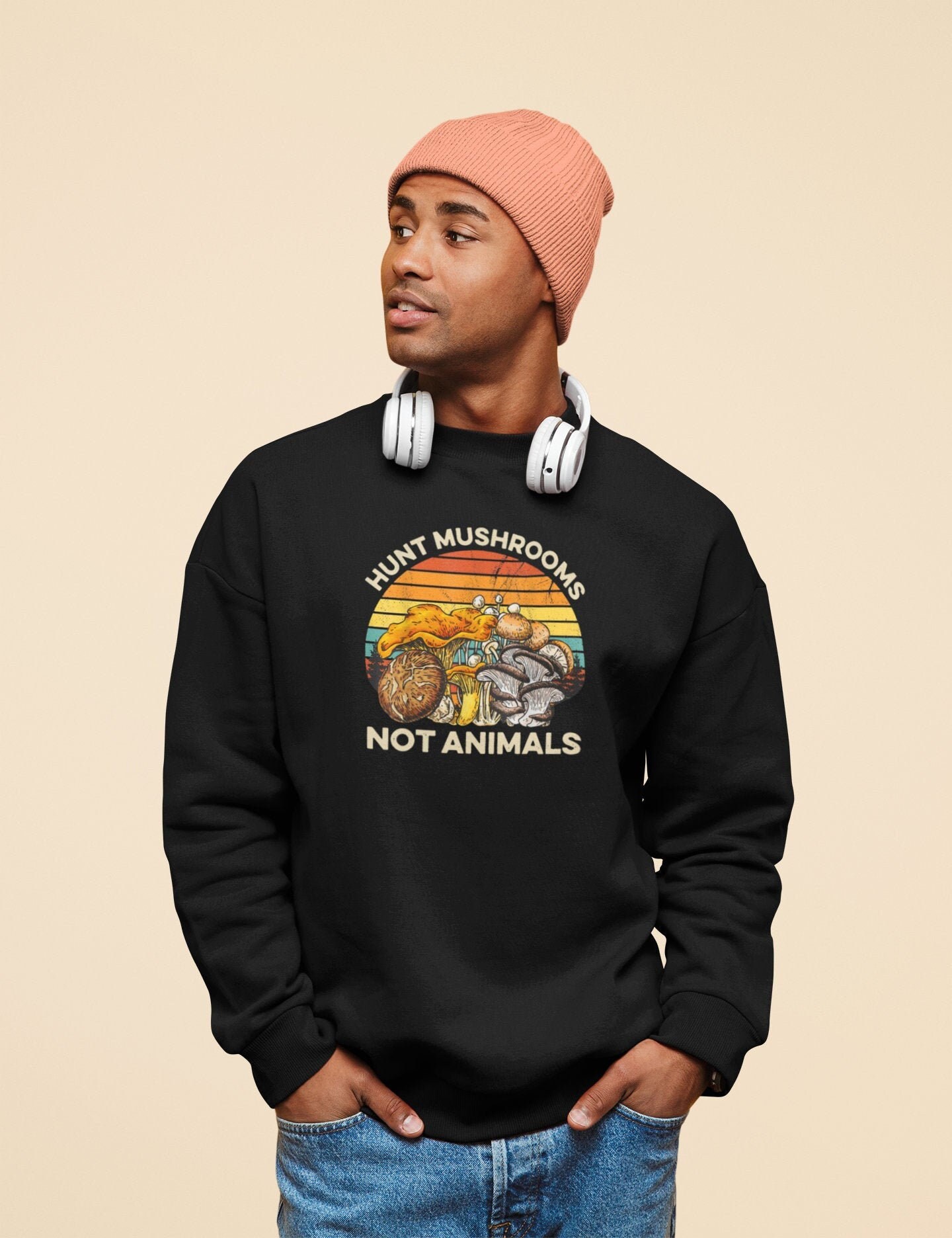 vegan mens hoodie