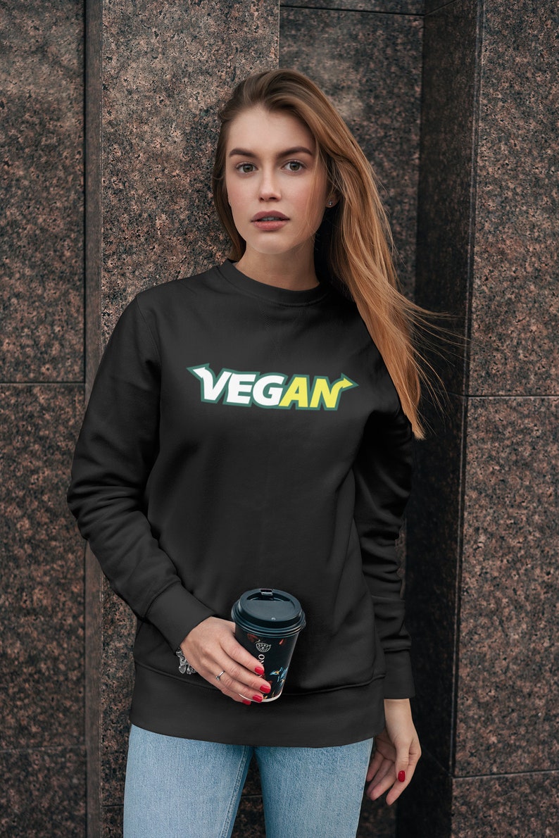 Vegan Christmas Gift Vegan Gift For Women Animal Rights Shirt Environmental Shirt Unique Vegan Sweatshirt Vegan Hoodie