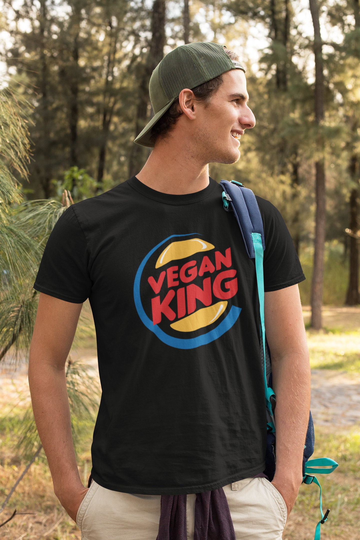 Image of Funny Vegan Shirt | Mens Animal Rights Gift Environmental Christmas