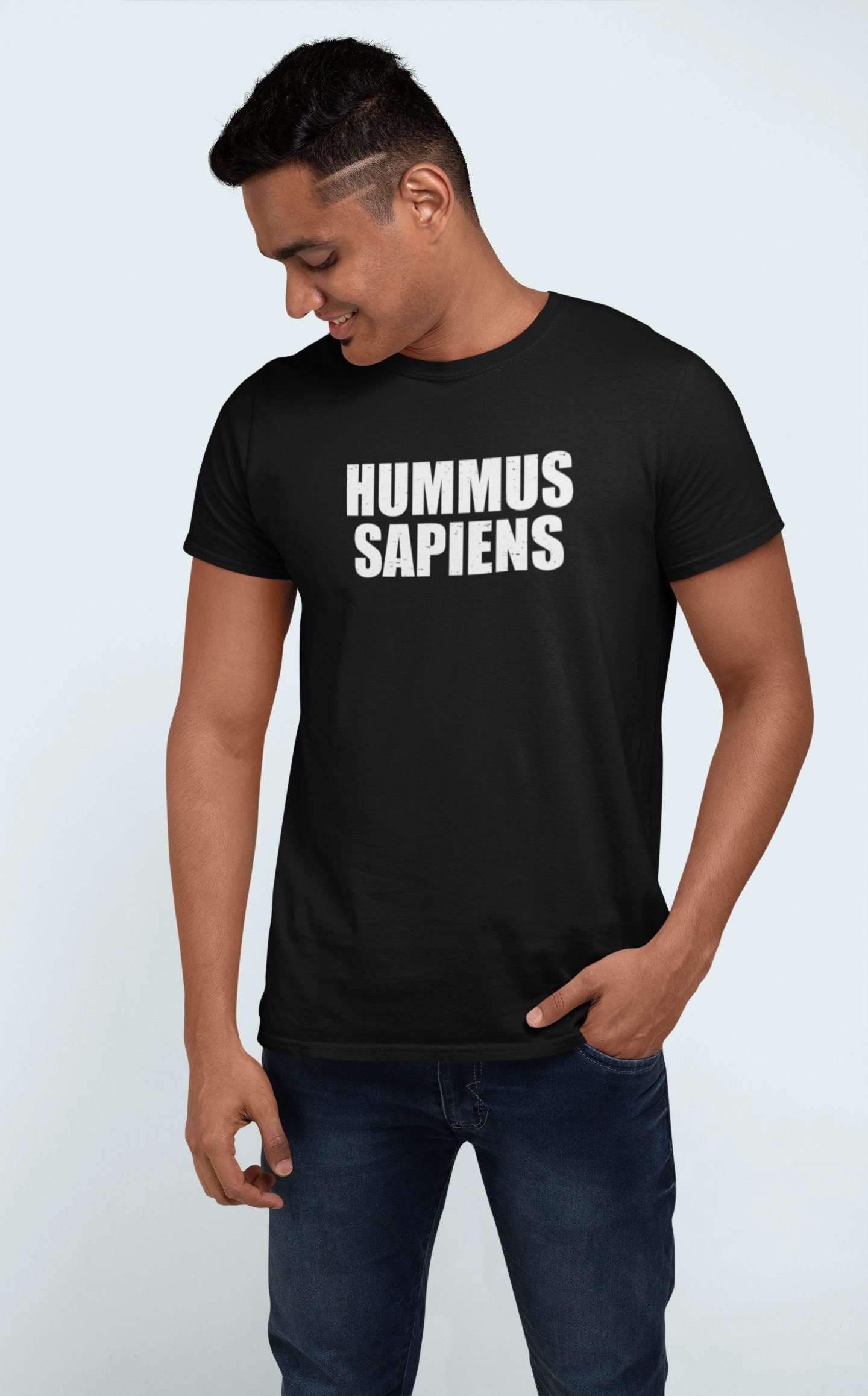 Image of Hummus Sapiens Vegan Shirt | Mens Animal Rights Gift Environmental Christmas
