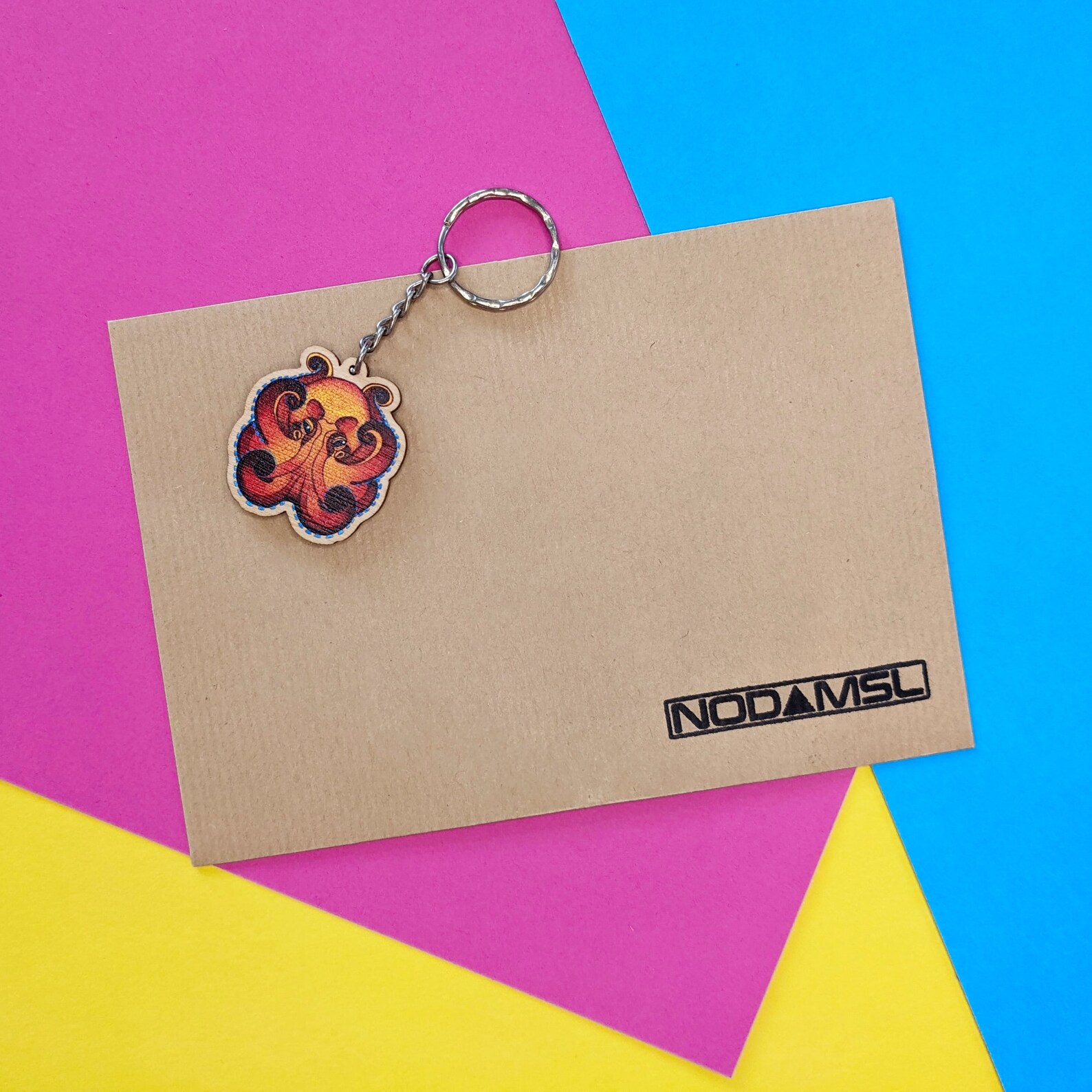 Octopus keychain cute octopus keyring made with sustainable  etsy Octopus keychain cute octopus keyring made with sustainable  etsy