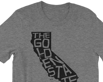 California T-Shirt - The Golden State
