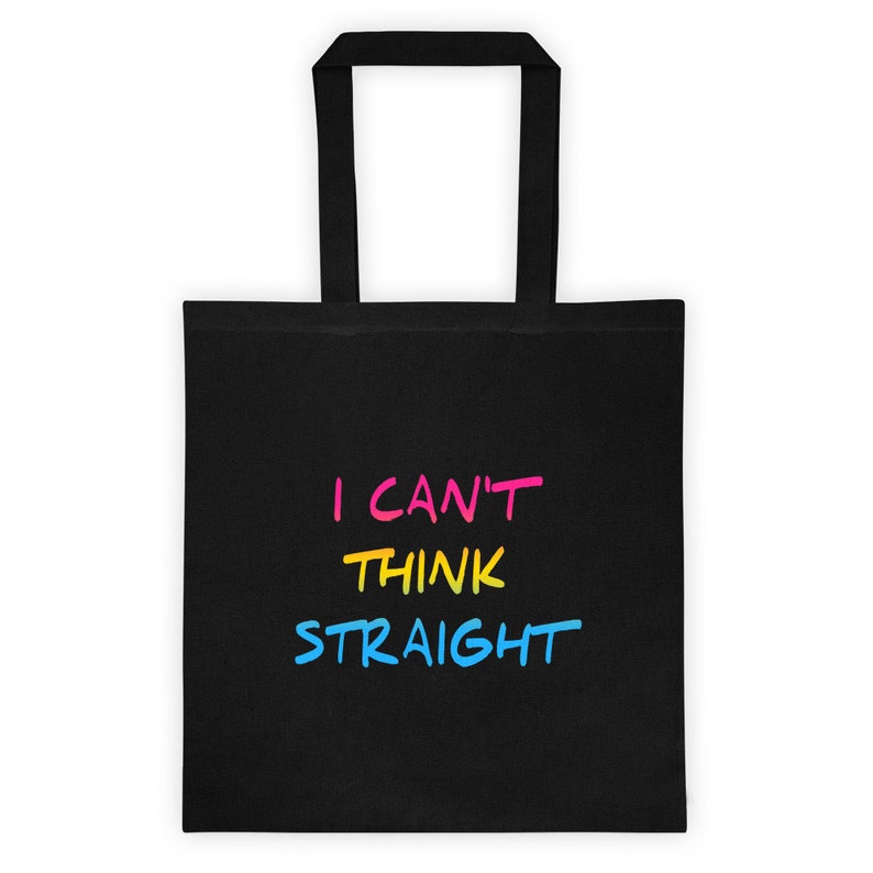 Cotton Tote Bag Pan Pride LGBT Bag Gay Pride Queer Reusable Grocery Bag Pride Pansexual Tote Bag Feminism LGBTQ Pansexual Pride