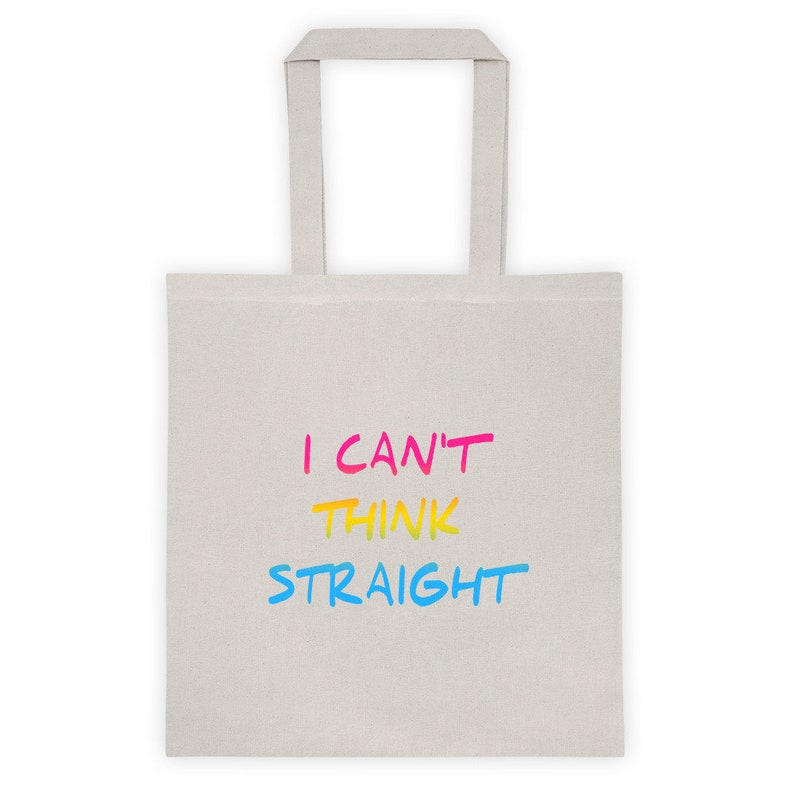 Cotton Tote Bag Pan Pride LGBT Bag Gay Pride Queer Reusable Grocery Bag Pride Pansexual Tote Bag Feminism LGBTQ Pansexual Pride