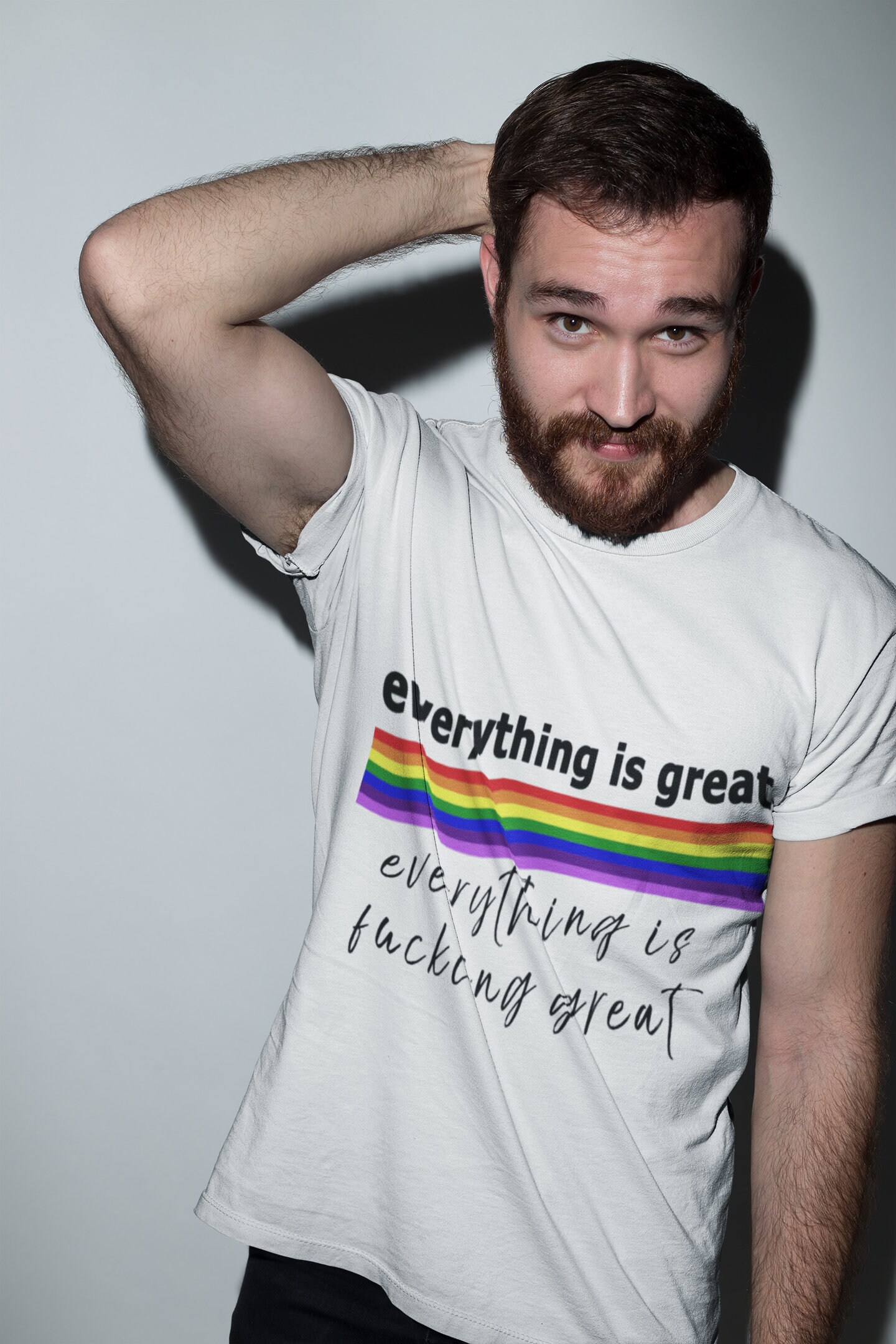 UNISEX LGBT Shirt Louis Tomlinson-T-Shirt Lesben Schwulen