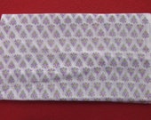 Indian White Colour 100 Pure Cotton Floral Print 10 Yard Plain Fabric