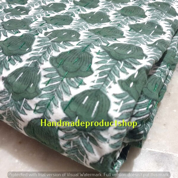 Block Print Quilt Etsy