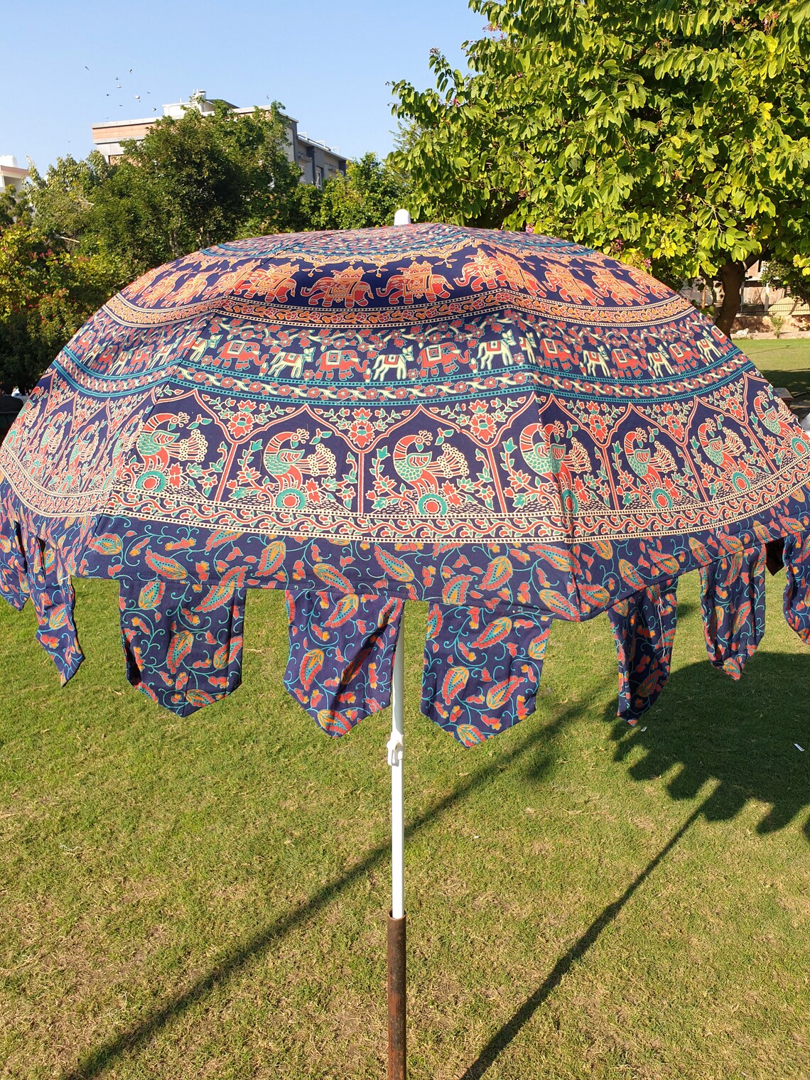 Handgemachter Baumwoll Mandala Bedruckte Regenschirme | Etsy