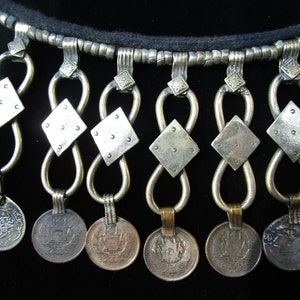 kuchi tribal vintage ethnic boho  unisex necklace/components   #289  FREE shipping in USA