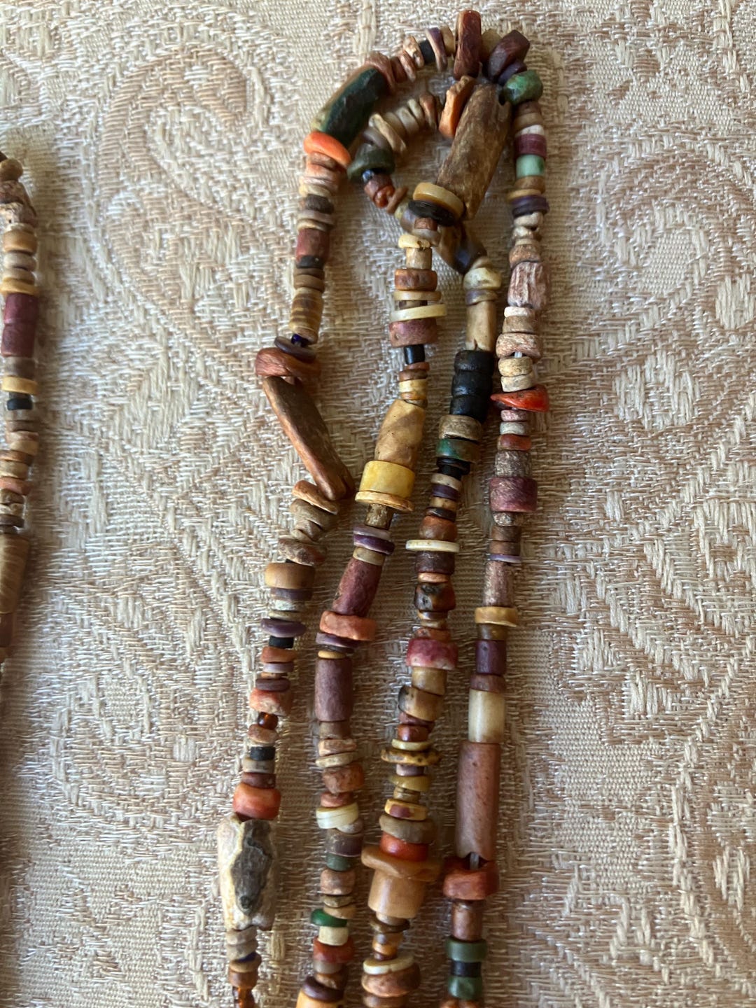 Pre Colombian 500 Year Old Peruvian Shell and Stone Ancient Burial ...