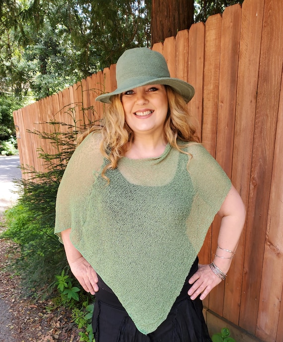 SALE Bali sheer knit lightweight poncho  travel wedding bridesmaid versatile boho each color shown separately  ELEVATE your wardrobe