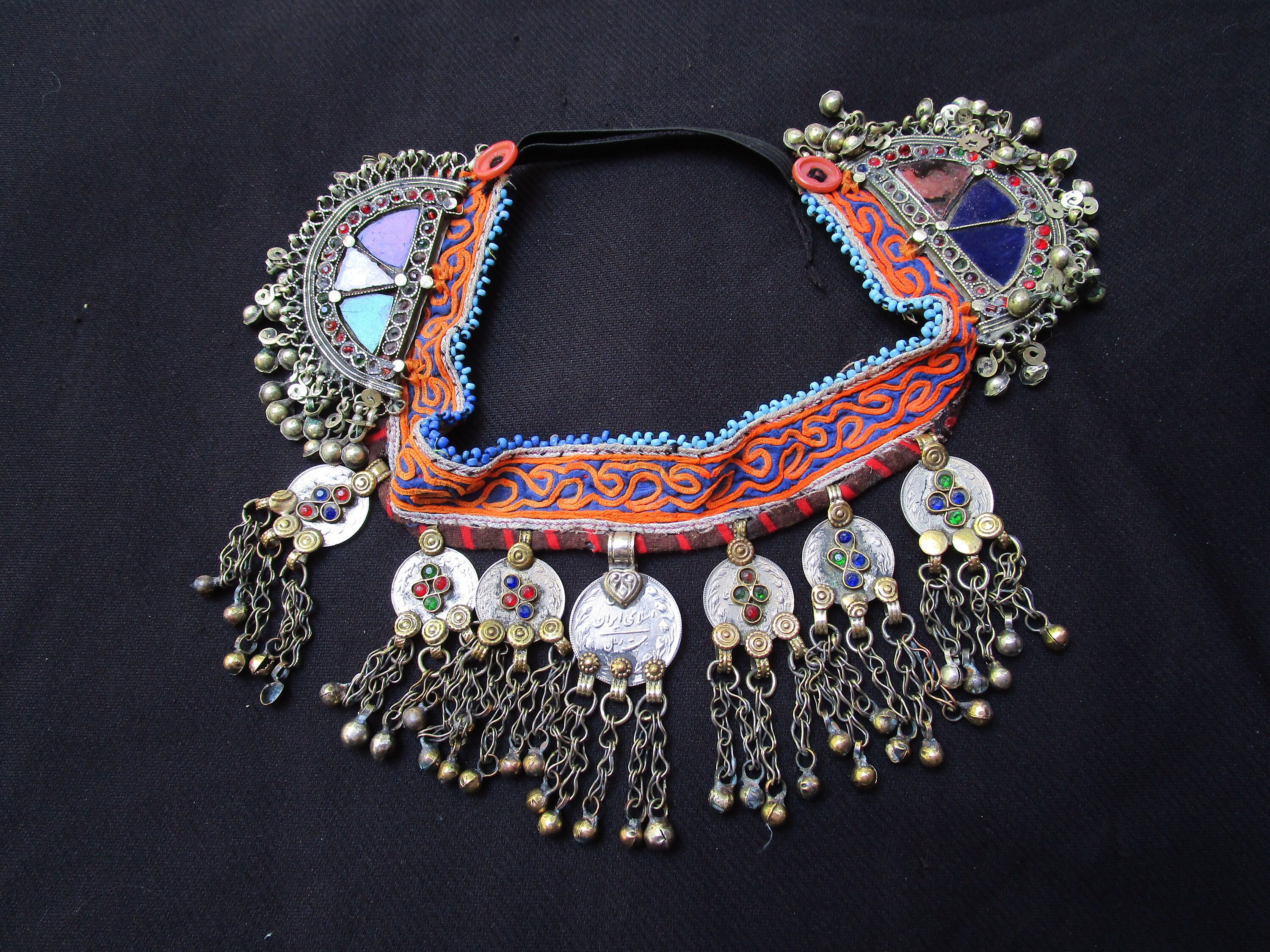 Afghan Kuchi Head Wear, Handcrafted Headpiece, Tribal Hair Jewelry Kuchi Head Jewelry 2 - Tribe Nawaar main image 3