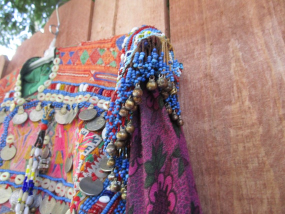 Kuchi afghan traditional tribal  dress vintage  B… - image 6