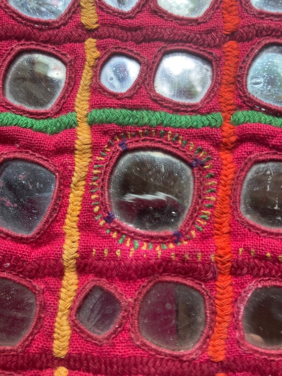 Banjara tribal mirror vintage collectible bag #31… - image 8