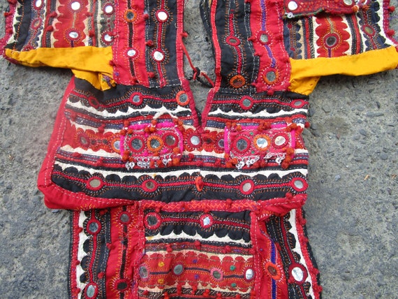 banjara Indian traditional mirrored  lambani  tri… - image 2