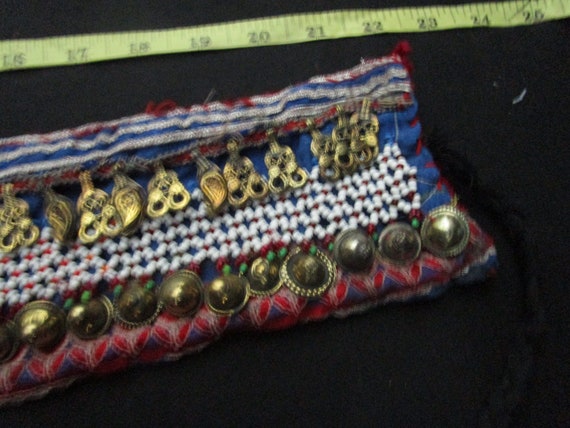 Kuchi vintage tribal cuff belt    # 224A      FRE… - image 2