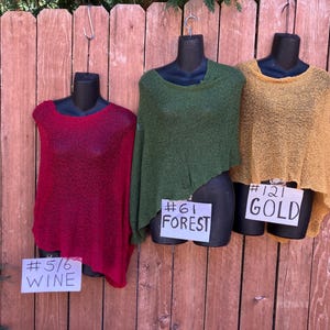 SALE Bali sheer knit lightweight poncho travel wedding bridesmaid versatile boho each color shown. limited quantities ELEVATE your wardrobe- image 12